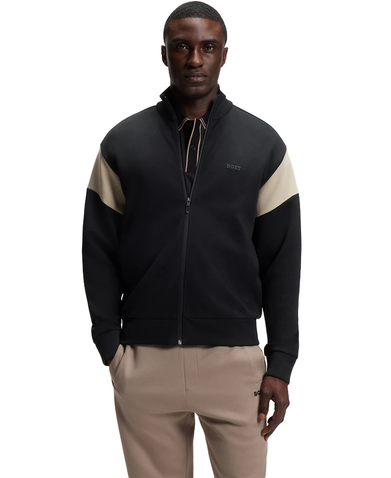 Boss by Hugo Men's Cotton-Blend Regular-Fit Sweatshirt