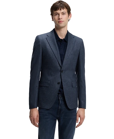 Boss by Hugo Men's Wool-Cashmere Slim-Fit Blazer