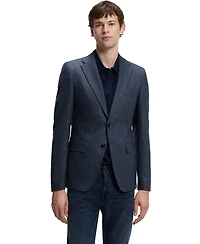Boss by Hugo Men's Wool-Cashmere Slim-Fit Blazer