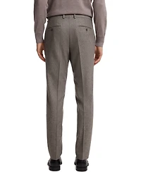 Boss by Hugo Men's Virgin Wool Slim-Fit Patterned Suit