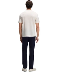 Boss by Hugo x Aston Martin Men'sCotton Mercerized Cotton Jacquard Regular-Fit T-Shirt