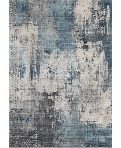 Mink Home Homewell Machine Washable MET8001 7'10"x9'10" Area Rug