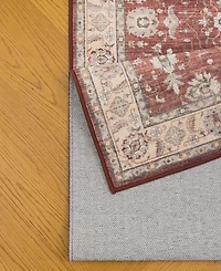 Mink Home Homewell Machine Washable HAM4008 2'x2'11" Runner Area Rug