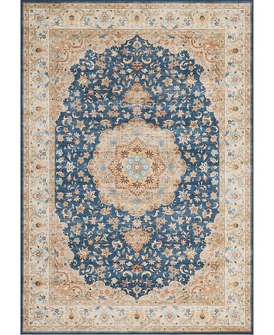 Mink Home Homewell Machine Washable HAM4003 2'x2'11" Runner Area Rug