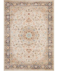 Mink Home Homewell Machine Washable HAM4002 4'11"x6'11" Area Rug