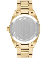 Movado Men's Vantage Swiss Quartz Light Yellow Gold Pvd Steel Watch 40mm