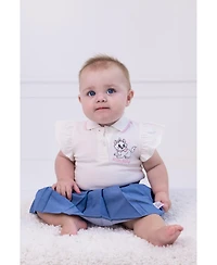 The Aristocats Marie Baby Girls' ( new born to 24 M ) BambiP leated 2-Piece Bodysuit and Skirt Set