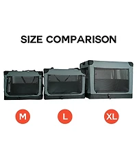 Ashfield and Harkness: 30" Soft Collapsible Dog Crate