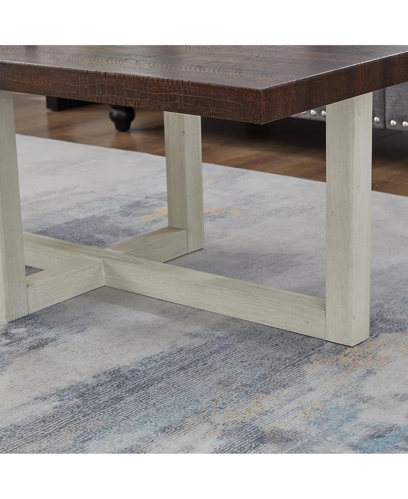 Flynama Contemporary Rectangular Coffee Table