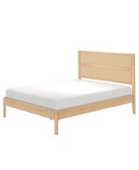 Plank+Beam Elio Rattan Queen Bed
