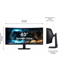 Samsung Odyssey G75F 40" Curved 5K 180Hz Ultrawide Computer Monitor