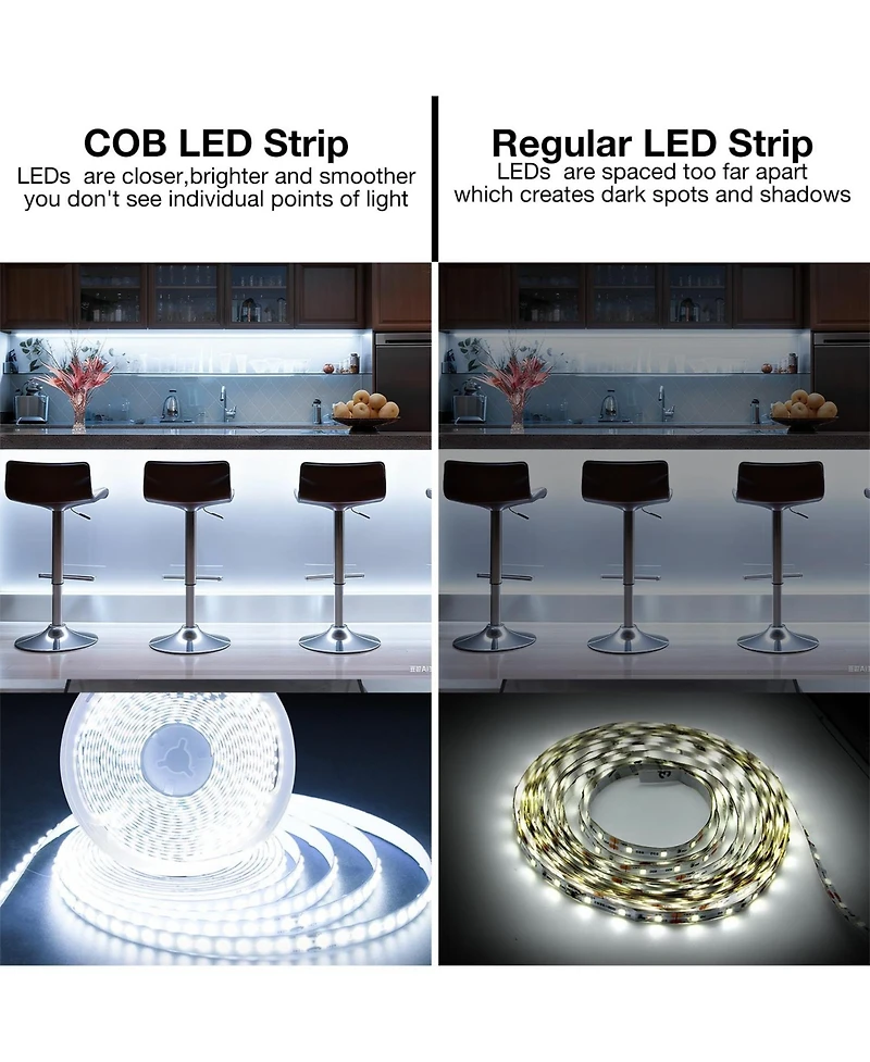 Lofree Cob Led Dimmable Flexible Strip Light