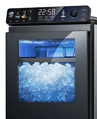 Ecozy Chillio Nugget Ice Maker, 44 lbs/Day, App Control, Self-Cleaning