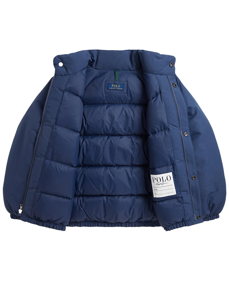 Polo Ralph Lauren Boys' 8-20 Down Mock Neck Jacket