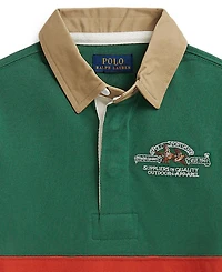 Polo Ralph Lauren Boys' 2T-7 Sportsman Cotton Rugby Shirt