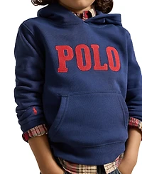Polo Ralph Lauren Boys' 2T-7 Logo Fleece Hoodie