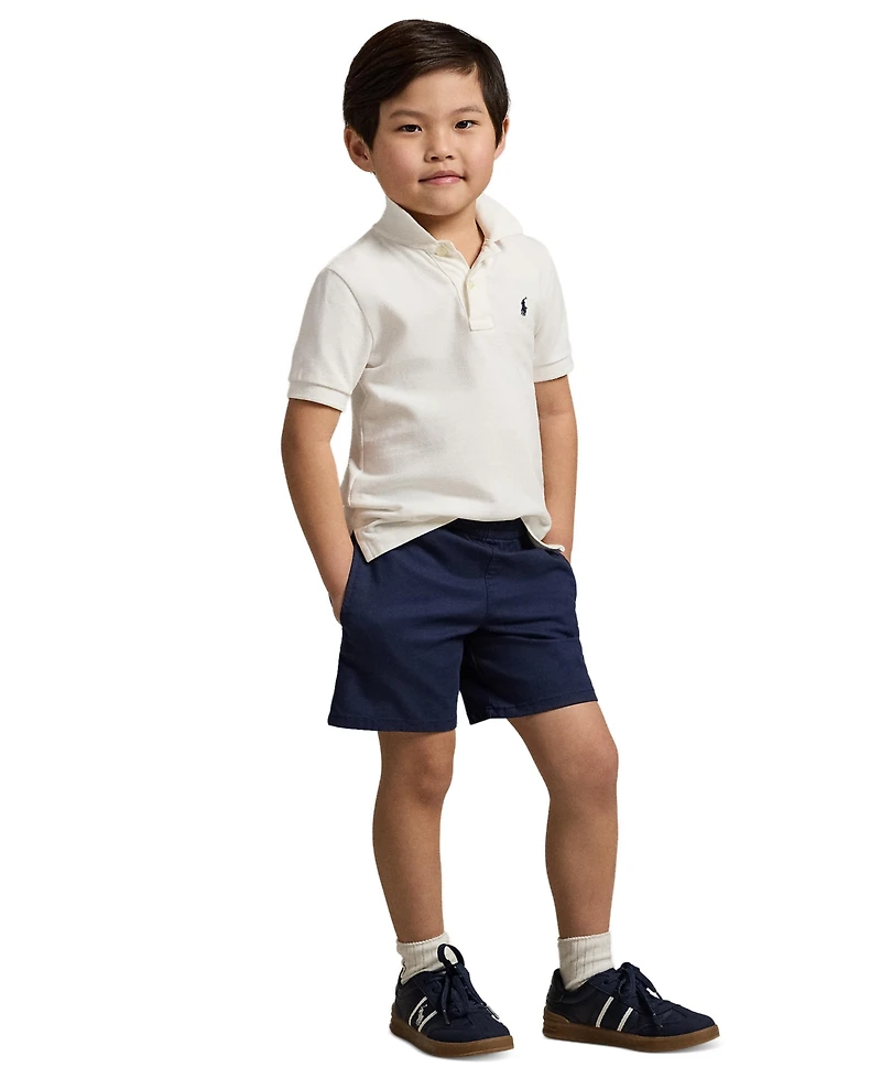 Polo Ralph Lauren Toddler and Little Boys Stretch Cotton Twill Short