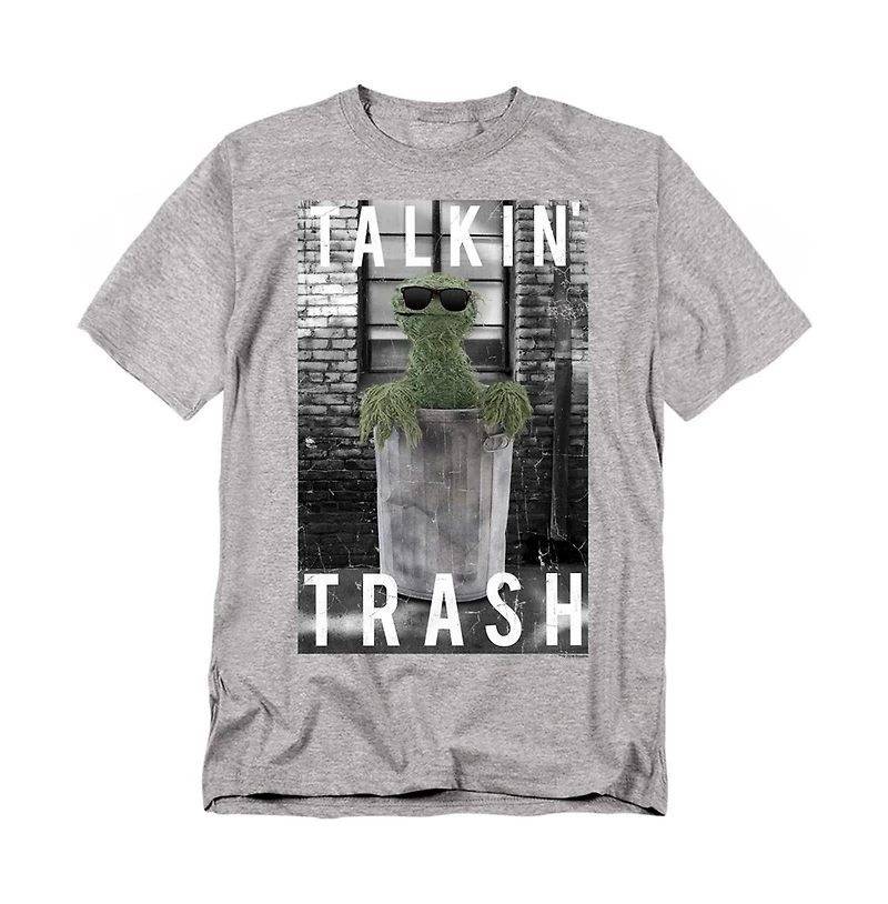 Sesame Street Men's Talkin Trash T-Shirt