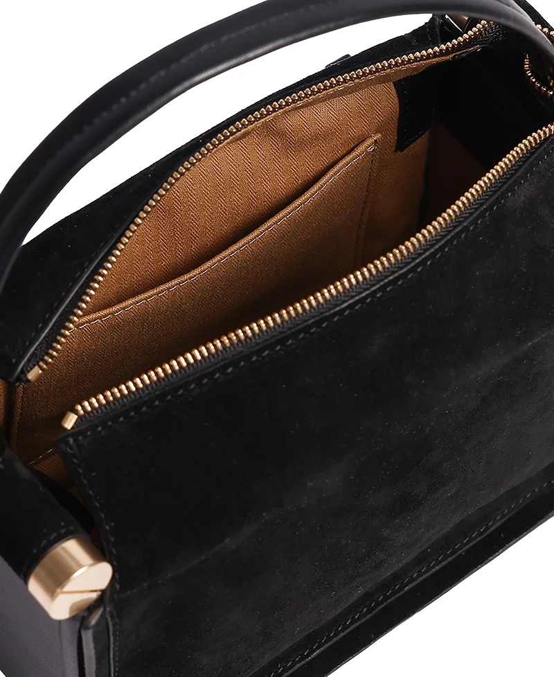 Kenneth Cole Highline Leather Small Top Handle Satchel Handbag