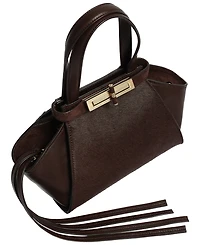 Kenneth Cole Leather Small Satchel Handbag