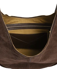 Kenneth Cole Highline Leather Extra-Large Banana Hobo Handbag