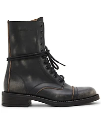 Steve Madden Women's Yukon Lace-Up Combat Booties