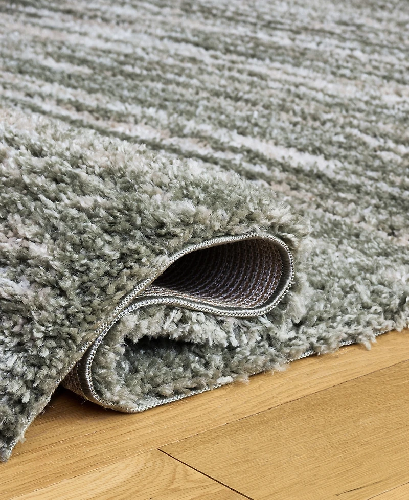 Safavieh Ravine Shag RVE352B 2'2"x8' Runner Area Rug
