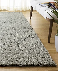 Safavieh Seattle Shag STE910B 2'2"x8' Runner Area Rug