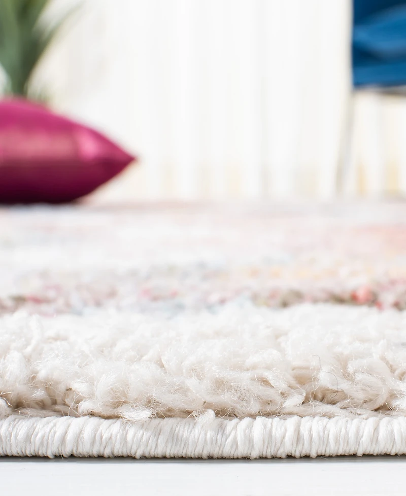 Safavieh Seattle Shag STE908T 2'3"x8' Runner Area Rug