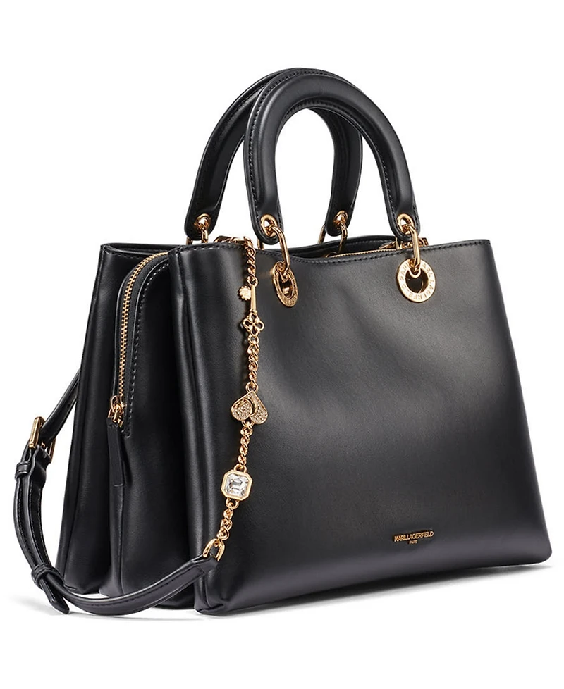 Karl Lagerfeld Paris Benoite Medium Satchel Handbag
