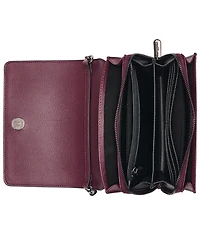 Karl Lagerfeld Paris Lourdes Mini Leather Crossbody