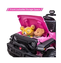 homfan 2-Seat Kids Ride-On Electric Truck with Remote Control, Ages 3-8
