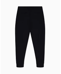 A|X Armani Exchange Men's Black And Gold Box Jogger