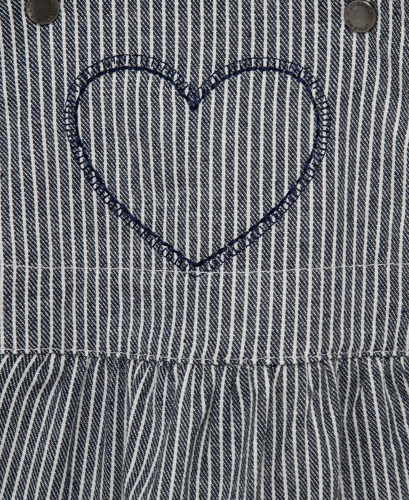 Little Me Baby Girls' Heart Top and Overall, 2-Piece set