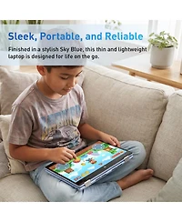 Hp Essential 14" Hd Touchscreen 2-in-1 Laptop, Intel N-Series N100, Intel Uhd Graphics, 4GB Ram, 64GB eMMC, Wi-Fi 6, Chrome Os, Blue