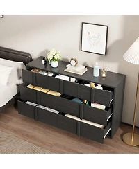 54" Wood Storage Dresser