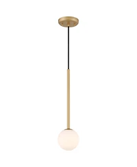 Possini Euro Design Possini Euro Eclipse 4 3/4"W Gold and Glass Led Mini Pendant Set of 3