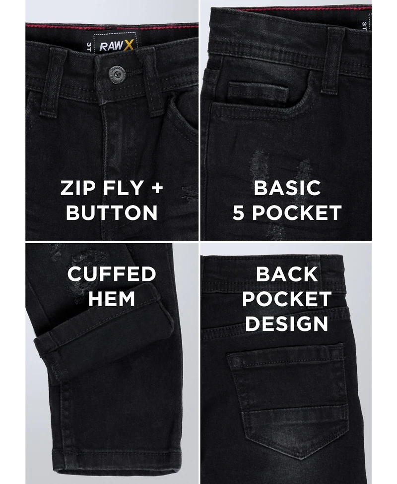 Raw X Toddler Boys Jeans 2T-4T