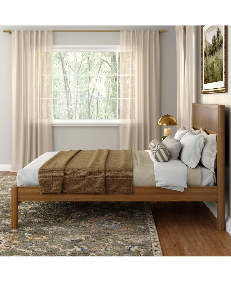 Plank+Beam Sera Fluted Queen Bed