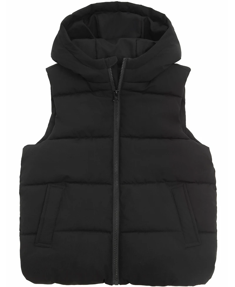 Rokka&Rolla RokkaandRolla Boys' Everett Hooded Puffer Vest, 4-18