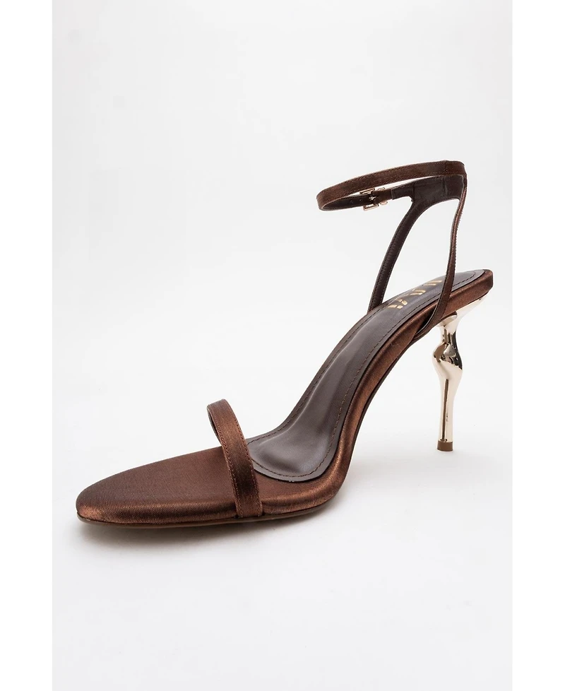 Prologue Shoes Women's Jasmin Ankle Strap Stiletto Sandal