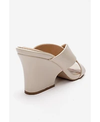 Prologue Shoes Women's Yavin Cross Strap Wedge Sandal