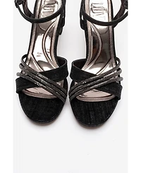 Prologue Shoes Women's Jarena Block Heel Ankle Strap Sandal