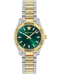 Versace Women's Apodis Ip Yellow Gold Stainless Steel Bracelet Watch 34mm