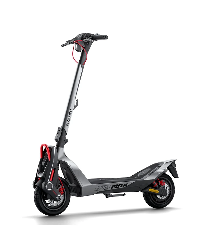 Navee UT5 Max Electric Scooter, 31.1 Mph Speed, 2400W Motor, Hydraulic Suspension, 12" Tires
