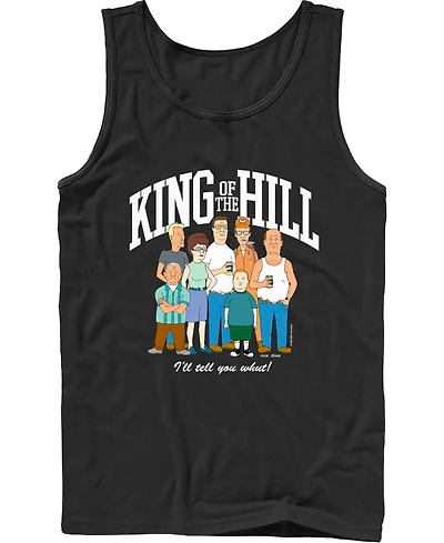 Fifth Sun Men's King of the Hill Cast Graphic Tank Top