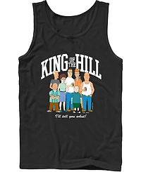 Fifth Sun Men's King of the Hill Cast Graphic Tank Top