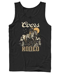 Fifth Sun Men's Coors Rodeo Cowboy Western Graphic Tank Top