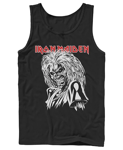 Fifth Sun Men's Iron Maiden Eddie Face Graphic Tank Top
