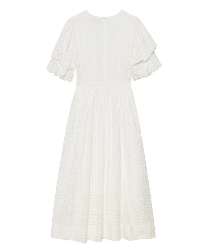 Mint Velvet Women's Checked Midi Dress